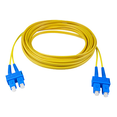 SC/UPC - SC/UPC (9/125)<br>3mm Duplex Singlemode<br>Fiber Optic Patch Cord