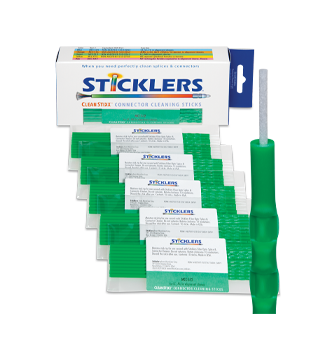Sticklers™ CleanStixx™ 1.25mm Fiber Optic Cleaning Sticks (S12 ...
