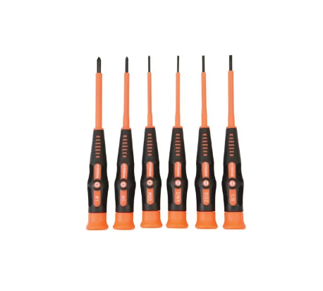Precision Electrical Screwdriver Set, 6-Piece – FiberOptics.com