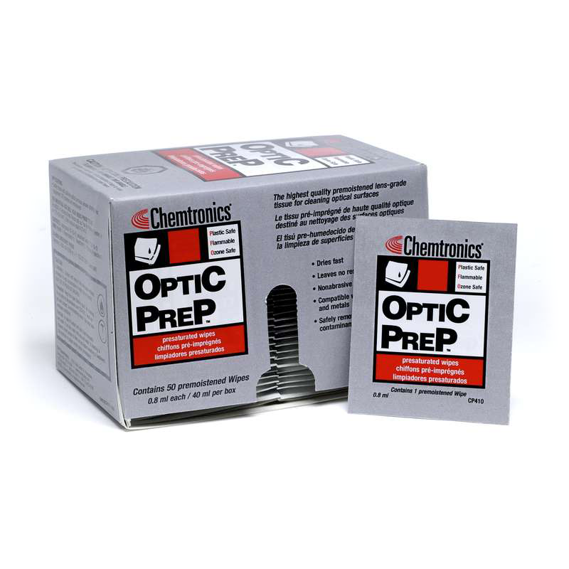 Optic Prep Presaturated Wipes