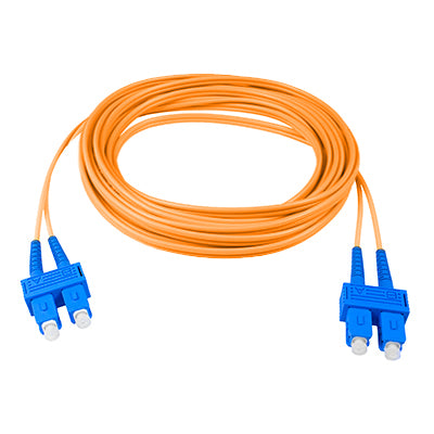 SC/UPC - SC/UPC (62.5/125)<br>OM1 3mm Duplex Multimode<br>Fiber Optic Patch Cord