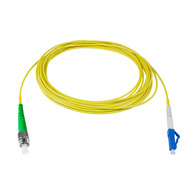 FC/APC - LC/UPC (9/125)<br>2mm Simplex Singlemode<br>Fiber Optic Patch Cord