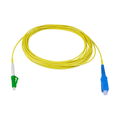 LC/APC - SC/UPC (9/125)<br>2mm Simplex Singlemode<br>Fiber Optic Patch Cord