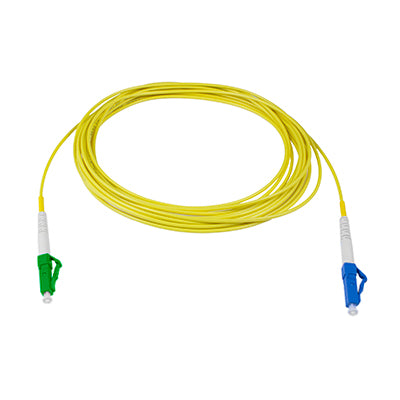 LC/APC - LC/UPC (9/125)<br>2mm Simplex Singlemode<br>Fiber Optic Patch Cord