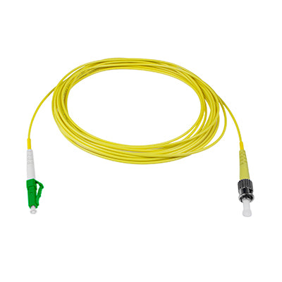 LC/APC - ST/UPC (9/125)<br>2mm Simplex Singlemode<br>Fiber Optic Patch Cord