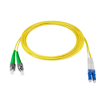 FC/APC - LC/UPC (9/125)<br>2mm Duplex Singlemode<br>Fiber Optic Patch Cord