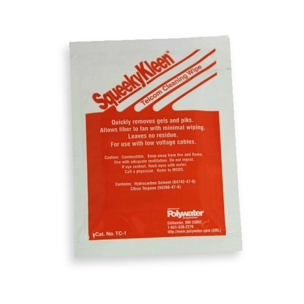 American Polywater SqueekyKleen Wipes